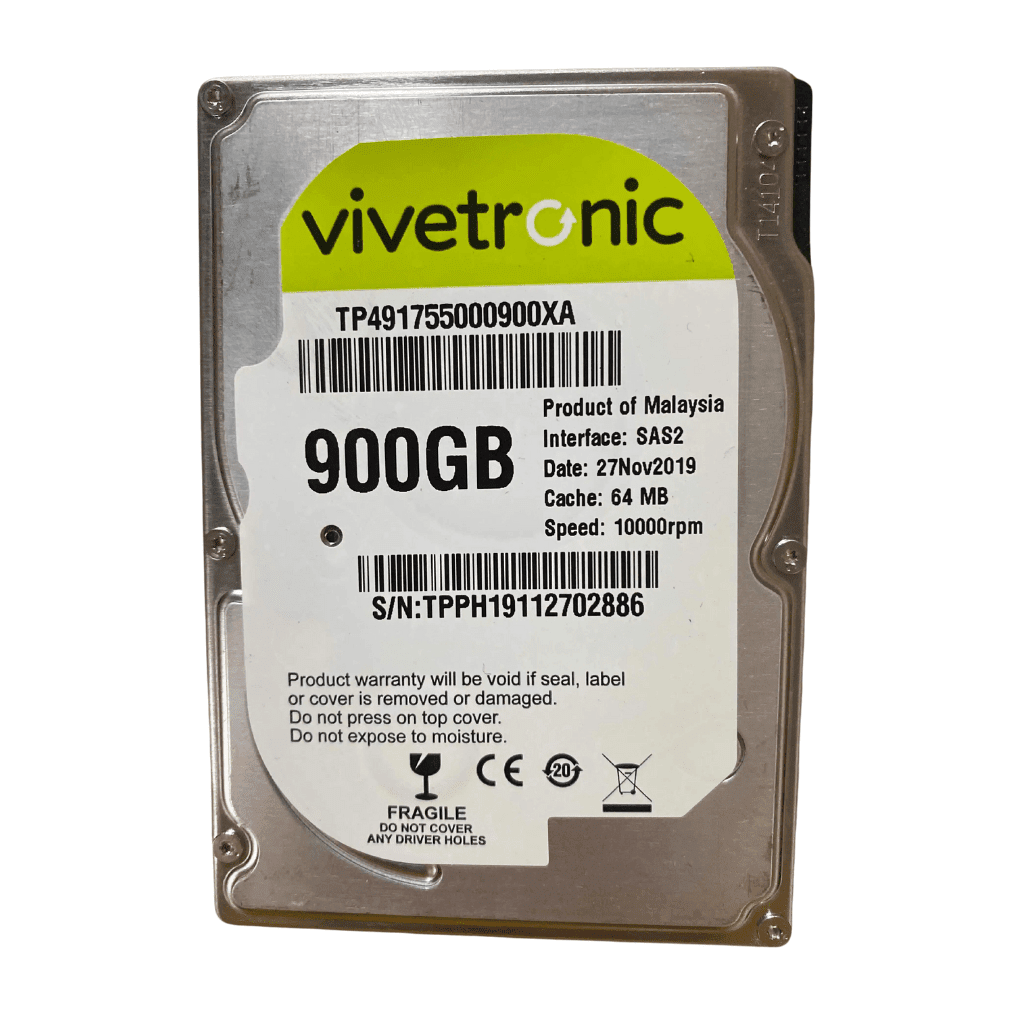 Vivetronic 900GB SAS2 TP491755000900XA Vivetronic 900GB SAS2 TP491755000900XA